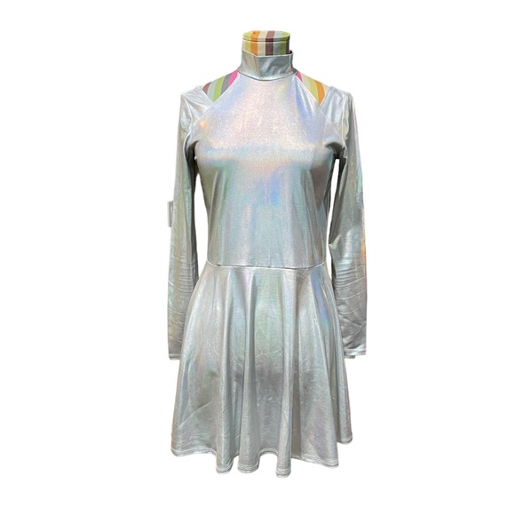 Modern Hero Adult Silver Alien Dress 0880 - Picture 2 of 7